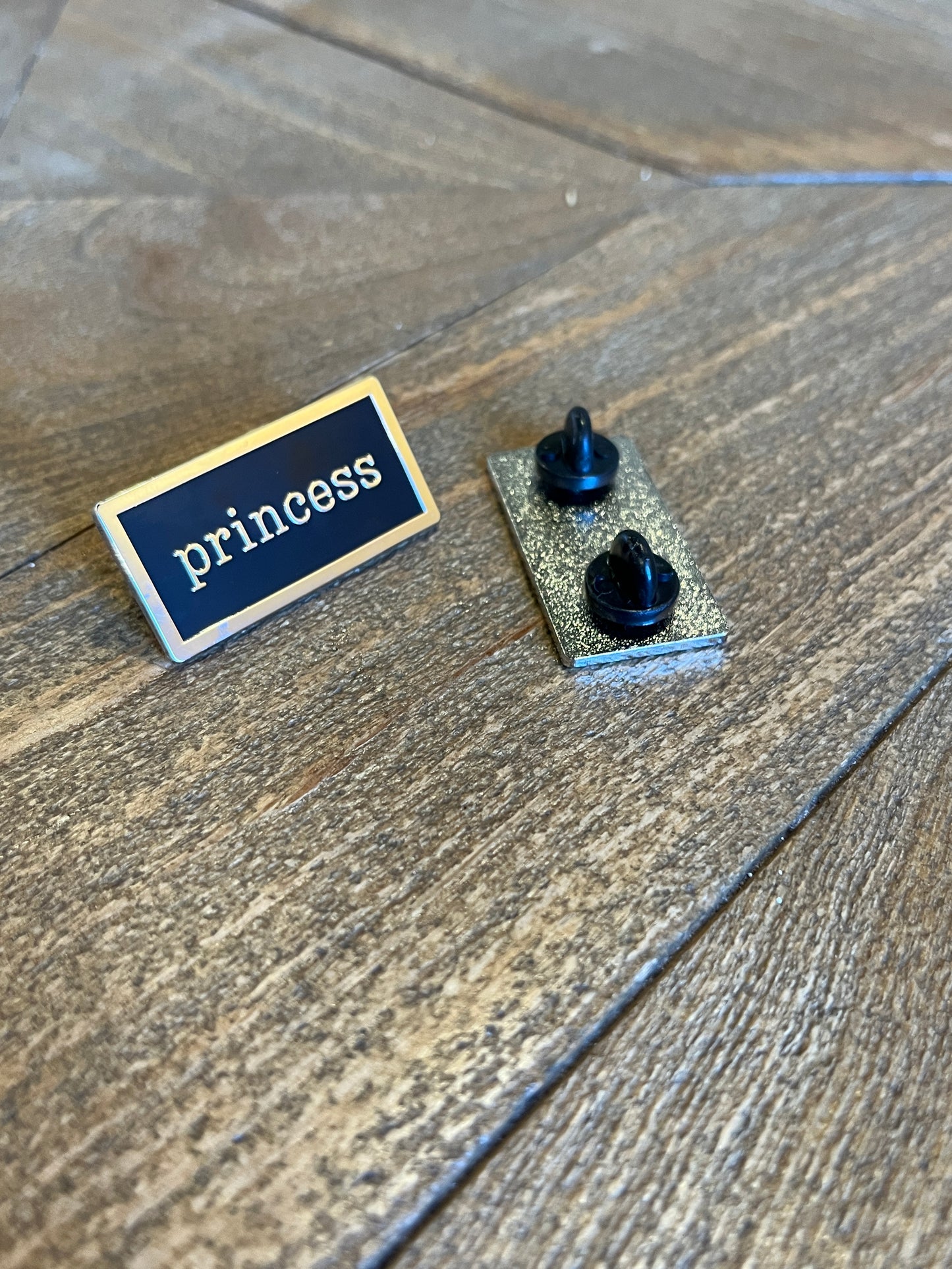 princess Kink Title Stacker Pin