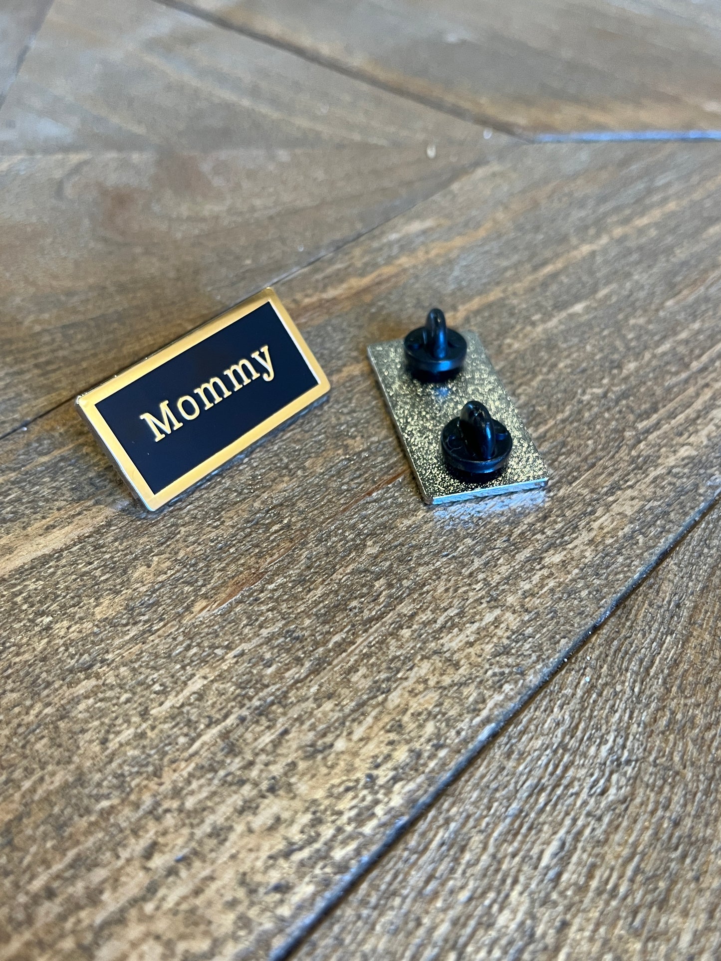 Mommy Kink Title Stacker Pin