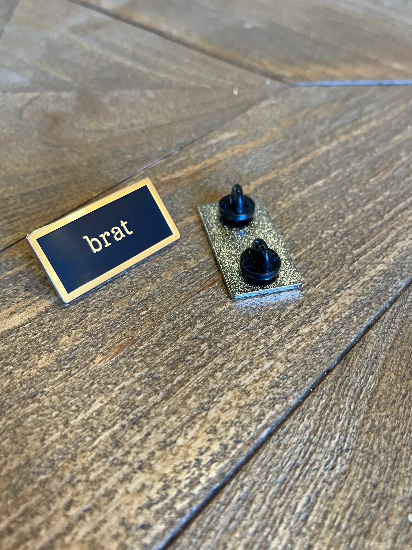 brat Kink Title Stacker Pin