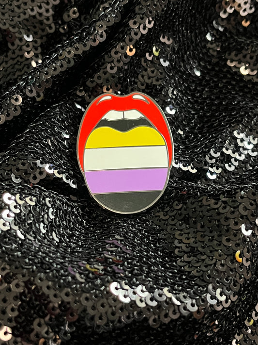 Non-Binary Pride Pin