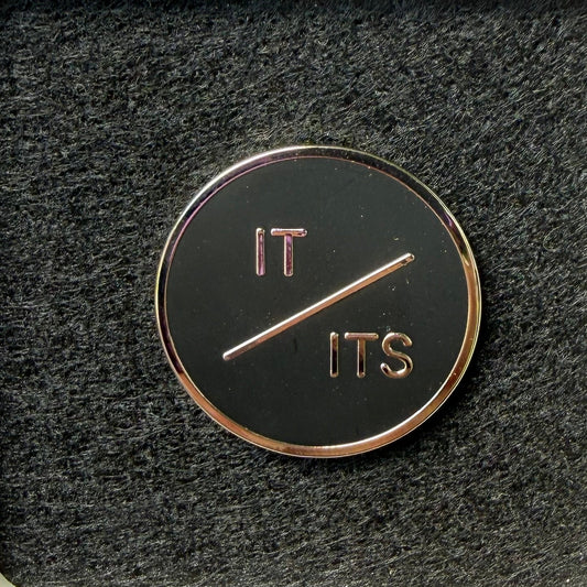 It/Its Pronoun Pin