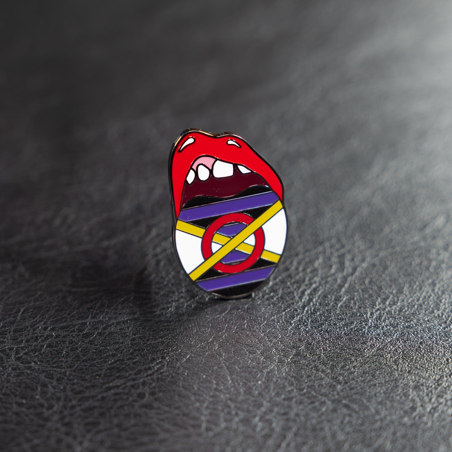 Shibari Pride Flag Pin