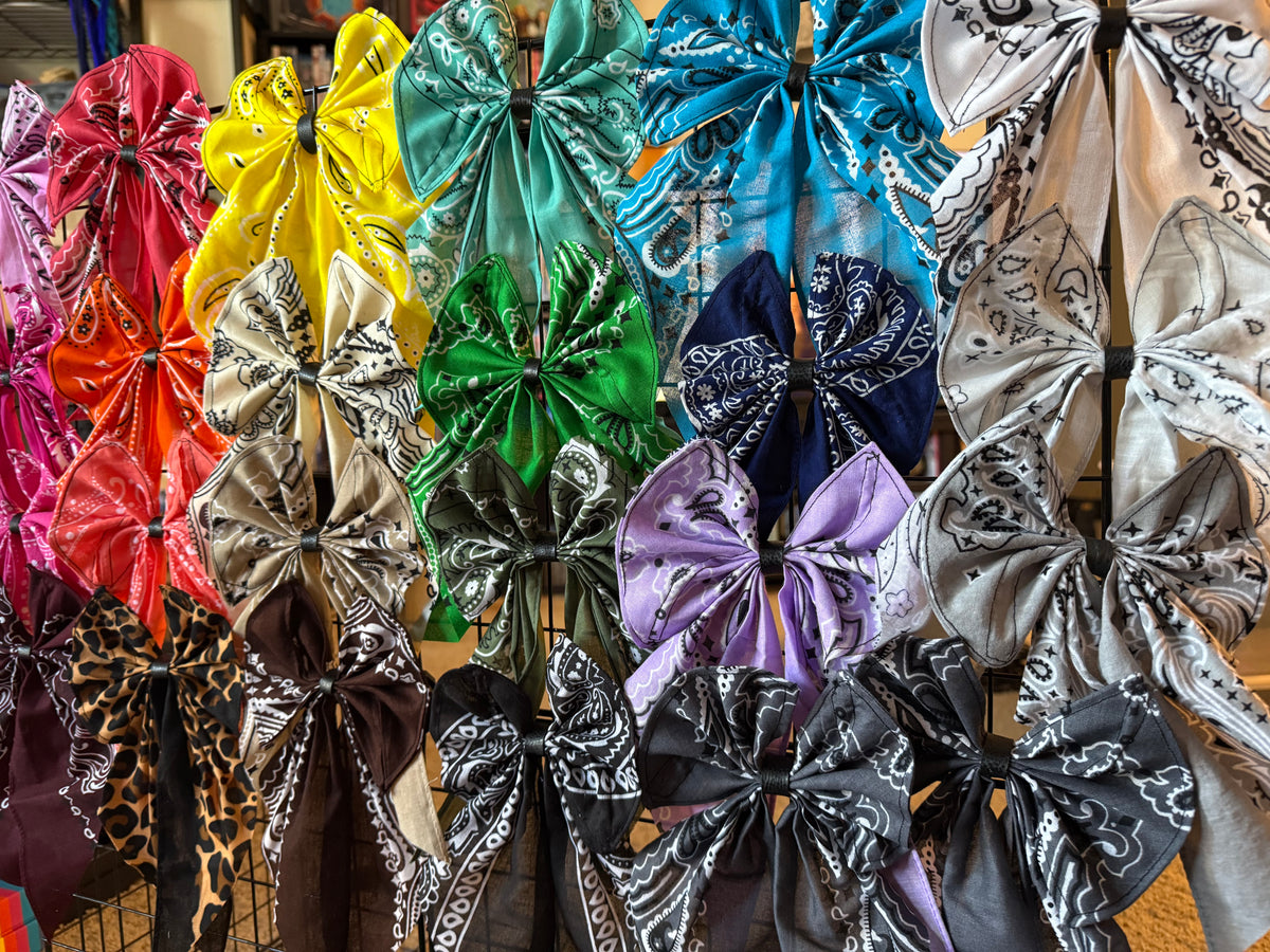 Hanky Code Large Hair Bow
