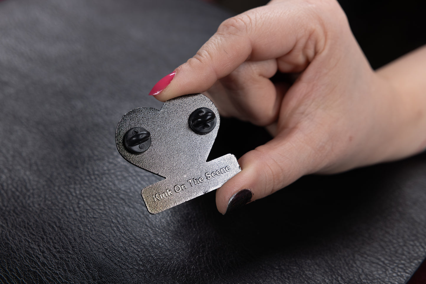 Consent is S & M Enamel Pin