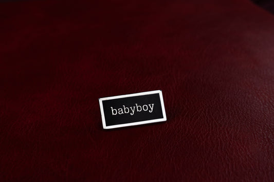 babyboy Kink Title Stacker Pin
