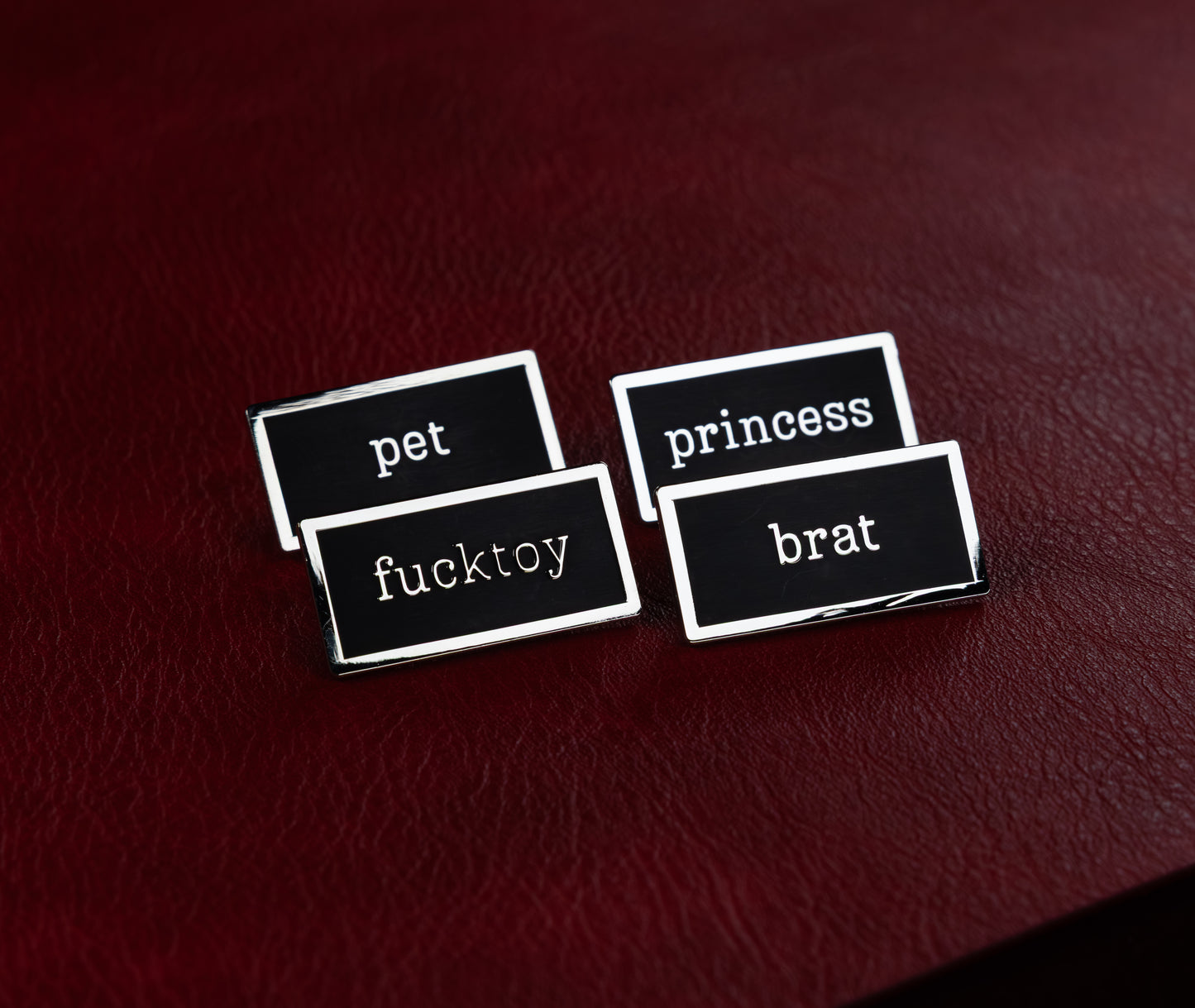 pet Kink Title Stacker Pin