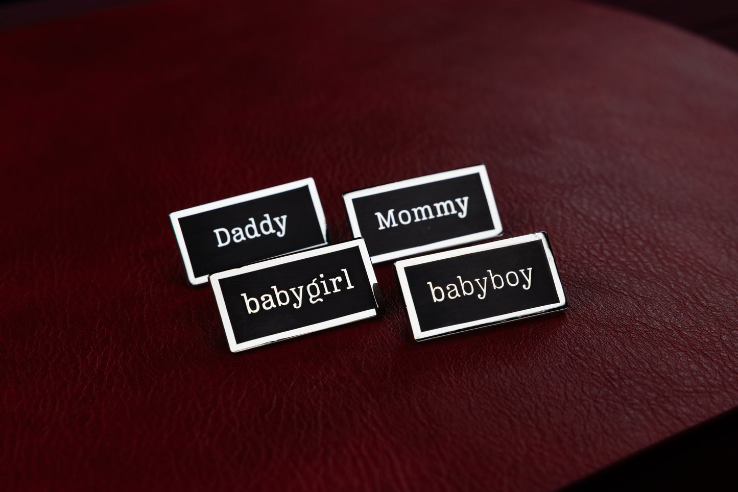 Mommy Kink Title Stacker Pin
