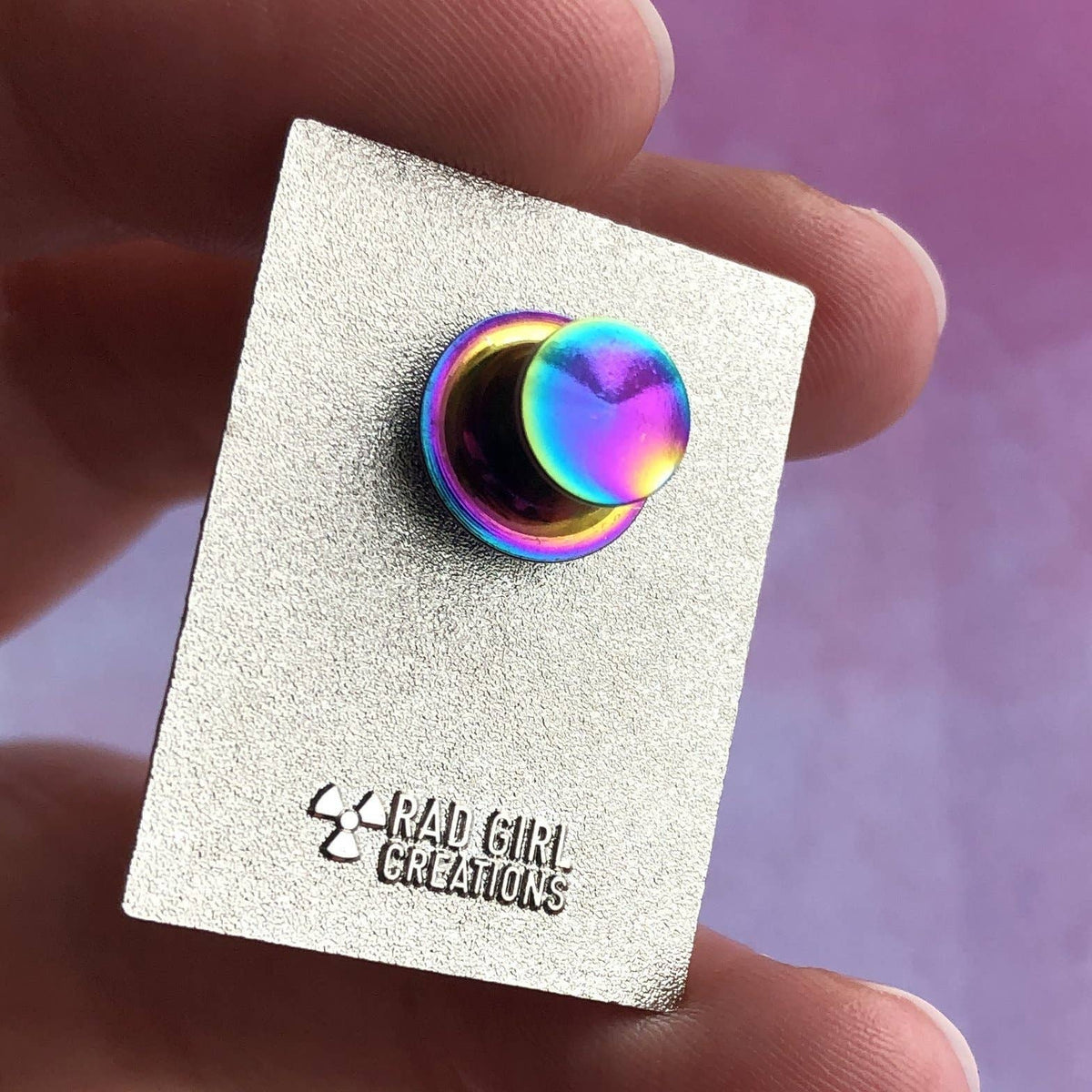 Rainbow Locking Pin Backs - Pack of 10